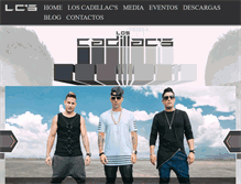 Tablet Screenshot of loscadillacs.com